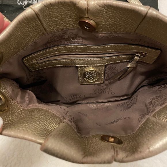 Gold Vince Camuto Leather crossbody - Picture 3 of 7
